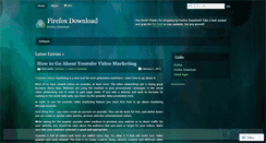 Desktop Screenshot of firefoxdownloadfirefox.wordpress.com