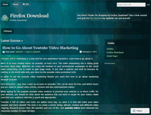 Tablet Screenshot of firefoxdownloadfirefox.wordpress.com