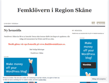 Tablet Screenshot of femkloverniskane.wordpress.com