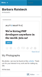 Mobile Screenshot of barbararaisbeck.wordpress.com
