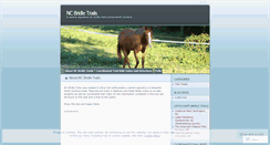 Desktop Screenshot of ncbridletrails.wordpress.com