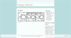 Desktop Screenshot of happydancecomics.wordpress.com