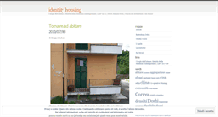 Desktop Screenshot of identityhousing.wordpress.com