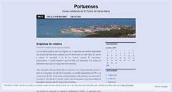 Desktop Screenshot of portuenses.wordpress.com