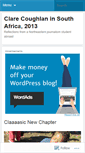 Mobile Screenshot of clarecoughlan2012.wordpress.com