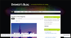 Desktop Screenshot of dvswest.wordpress.com