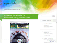 Tablet Screenshot of largowinchii.wordpress.com