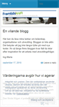 Mobile Screenshot of framtidskraft.wordpress.com