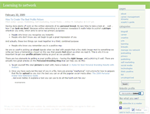 Tablet Screenshot of learnet.wordpress.com