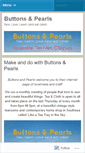 Mobile Screenshot of buttonsandpearls.wordpress.com