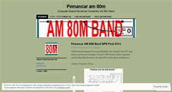 Desktop Screenshot of pemancaram80m.wordpress.com