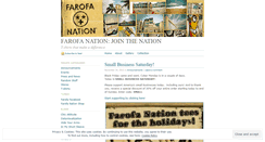 Desktop Screenshot of farofanation.wordpress.com