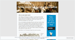 Desktop Screenshot of fertilemindscollective.wordpress.com