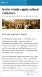 Mobile Screenshot of fertilemindscollective.wordpress.com