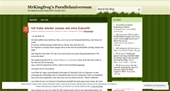 Desktop Screenshot of mrkingfrog.wordpress.com