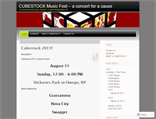 Tablet Screenshot of cubestock.wordpress.com