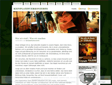 Tablet Screenshot of keinplatzfuerkonzerte.wordpress.com