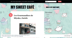 Desktop Screenshot of mysweetcafe.wordpress.com