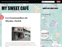 Tablet Screenshot of mysweetcafe.wordpress.com