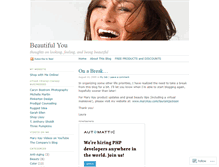 Tablet Screenshot of beautifulyouseattle.wordpress.com