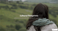 Desktop Screenshot of culturalfootprints.wordpress.com