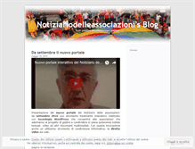 Tablet Screenshot of notiziariodelleassociazioni.wordpress.com