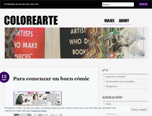 Tablet Screenshot of inmaplastica.wordpress.com