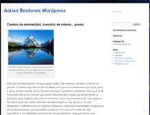 Tablet Screenshot of aebordones.wordpress.com