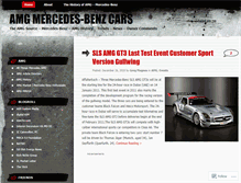 Tablet Screenshot of amgcars.wordpress.com