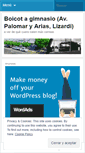 Mobile Screenshot of ecogimnasio.wordpress.com