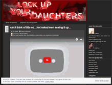 Tablet Screenshot of lockupyourdaughters.wordpress.com