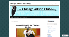 Desktop Screenshot of chicagoaikidoclub.wordpress.com