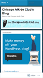 Mobile Screenshot of chicagoaikidoclub.wordpress.com