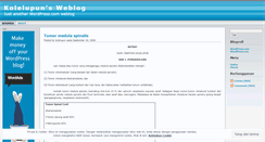 Desktop Screenshot of kolelupun.wordpress.com