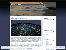 Tablet Screenshot of pointofsail.wordpress.com