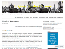 Tablet Screenshot of lequartierdescarmes.wordpress.com