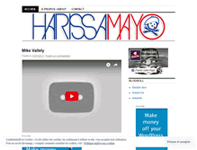 Tablet Screenshot of harissamayo.wordpress.com