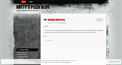 Desktop Screenshot of nattyspizza.wordpress.com