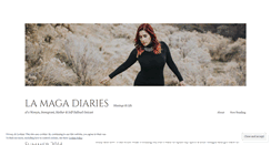 Desktop Screenshot of lamagadiaries.wordpress.com