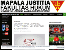 Tablet Screenshot of justitia.wordpress.com