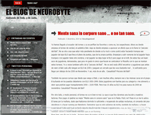 Tablet Screenshot of neurobyte.wordpress.com