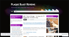 Desktop Screenshot of plaqueblast.wordpress.com