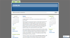 Desktop Screenshot of casiblog.wordpress.com