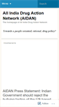 Mobile Screenshot of aidanindia.wordpress.com