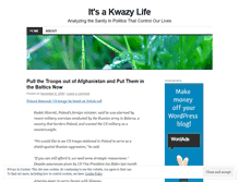 Tablet Screenshot of itsakwazylife.wordpress.com