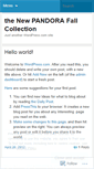 Mobile Screenshot of pandora134.wordpress.com