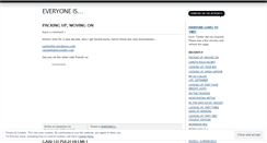 Desktop Screenshot of everyoneis.wordpress.com