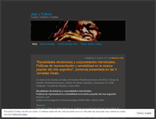 Tablet Screenshot of jazzycultura.wordpress.com
