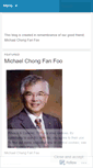 Mobile Screenshot of michaelchongfund.wordpress.com