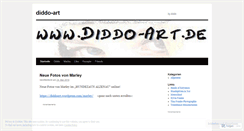 Desktop Screenshot of diddoart.wordpress.com